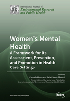 Special issue Women's Mental Health: A Framework for Its Assessment, Prevention, and Promotion in Health Care Settings book cover image