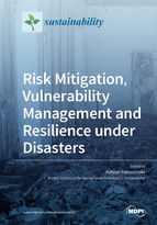 Special issue Risk Mitigation, Vulnerability Management and Resilience under Disasters book cover image