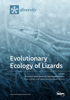 Special issue Evolutionary Ecology of Lizards book cover image