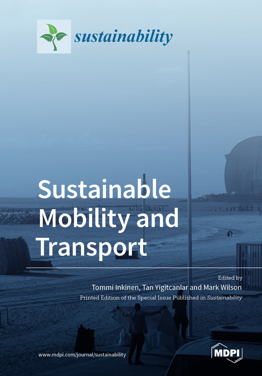 Sustainable Mobility And Transport | MDPI Books