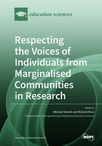 Special issue Respecting the Voices of Individuals from Marginalised Communities in Research book cover image