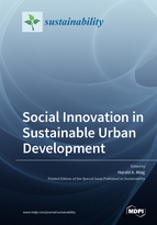 Special issue Social Innovation in Sustainable Urban Development book cover image