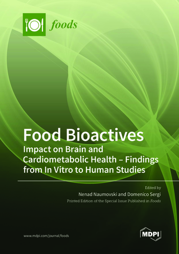 Book cover: Food Bioactives: Impact on Brain and Cardiometabolic Health – Findings from In Vitro to Human Studies