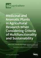 Special Issue Medicinal and Aromatic Plants in Agricultural Research When Considering Criteria of Multifunctionality and Sustainability book cover image