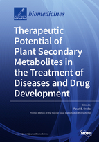 Special issue Therapeutic Potential of Plant Secondary Metabolites in the Treatment of Diseases and Drug Development book cover image