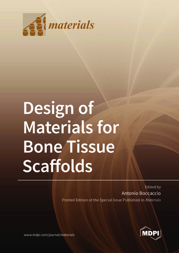 Book cover: Design of Materials for Bone Tissue Scaffolds