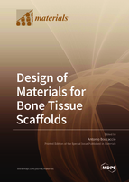 Special issue Design of Materials for Bone Tissue Scaffolds book cover image