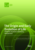 Special issue The Origin and Early Evolution of Life: Prebiotic Systems Chemistry Perspective book cover image
