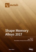 Special issue Shape Memory Alloys 2017 book cover image
