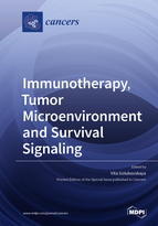 Special issue Immunotherapy, Tumor Microenvironment and Survival Signaling book cover image