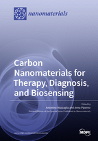 Special issue Carbon Nanomaterials for Therapy, Diagnosis, and Biosensing book cover image