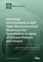 Special issue Advanced Electrochemical and Opto-Electrochemical Biosensors for Quantitative Analysis of Disease Markers and Viruses book cover image