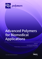 Special issue Advanced Polymers for Biomedical Applications book cover image