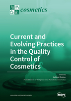 Special issue Current and Evolving Practices in the Quality Control of Cosmetics book cover image
