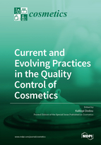 Special Issue Current and Evolving Practices in the Quality Control of Cosmetics book cover image