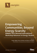 Special issue BIWAES 2021&mdash;Biennial International Workshop Advances in Energy Studies "Empowering Communities, Beyond Energy Scarcity" book cover image