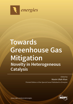 Special issue Towards Greenhouse Gas Mitigation: Novelty in Heterogeneous Catalysis book cover image