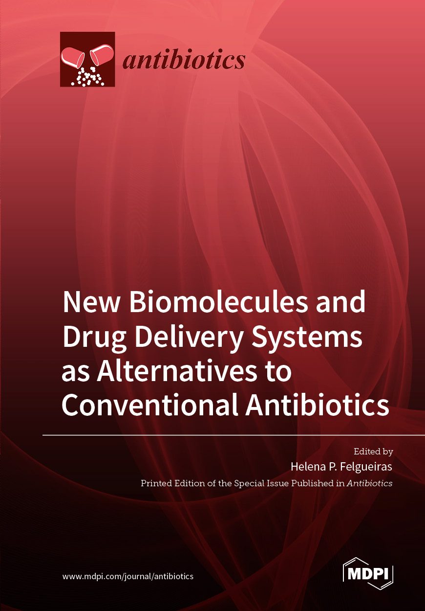 Book cover: New Biomolecules and Drug Delivery Systems as Alternatives to Conventional Antibiotics