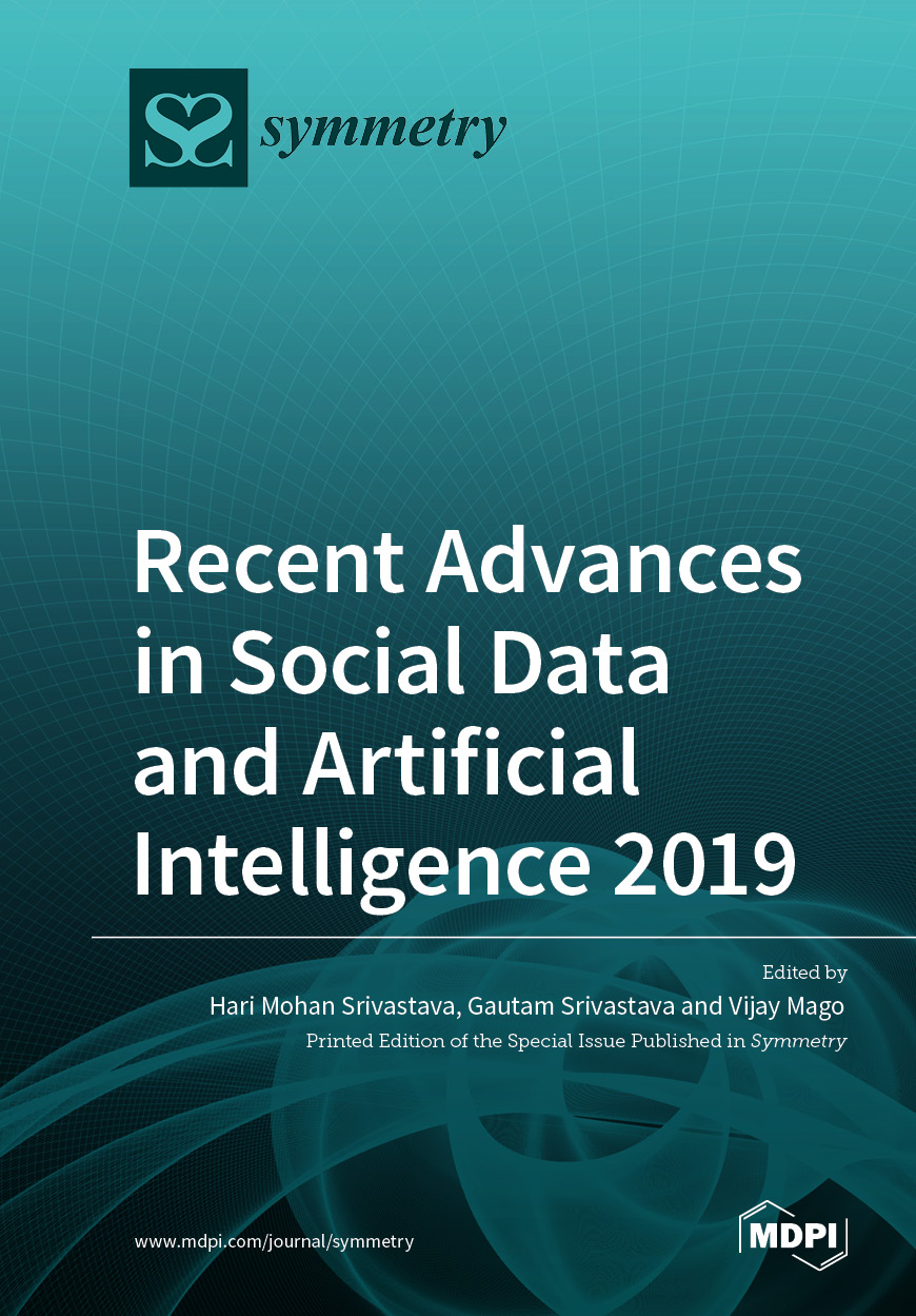 Book cover: Recent Advances in Social Data and Artificial Intelligence 2019