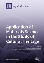 Special issue Application of Materials Science in the Study of Cultural Heritage book cover image