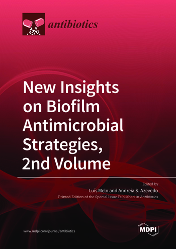 Book cover: New Insights on Biofilm Antimicrobial Strategies, 2nd Volume