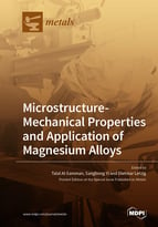 Special issue Microstructure-Mechanical Properties and Application of Magnesium Alloys book cover image