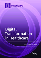 Special issue Digital Transformation in Healthcare book cover image