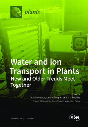 Book cover: Water and Ion Transport in Plants