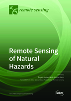 Special issue Remote Sensing of Natural Hazards book cover image