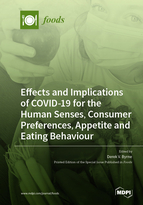 Special issue Effects and Implications of COVID-19 for the Human Senses, Consumer Preferences, Appetite and Eating Behaviour book cover image