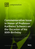 Special Issue Commemorative Issue in Honor of Professor Karlheinz Schwarz on the Occasion of his 80th Birthday book cover image