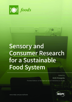 Special issue Sensory and Consumer Research for a Sustainable Food System book cover image