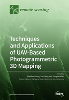 Special issue Techniques and Applications of UAV-Based Photogrammetric 3D Mapping book cover image