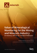 Special issue Value of Mineralogical Monitoring for the Mining and Minerals Industry book cover image