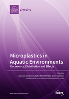 Special issue Microplastics in Aquatic Environments: Occurrence, Distribution and Effects book cover image