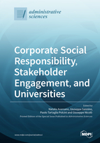 Special Issue Corporate Social Responsibility, Stakeholder Engagement, and Universities book cover image