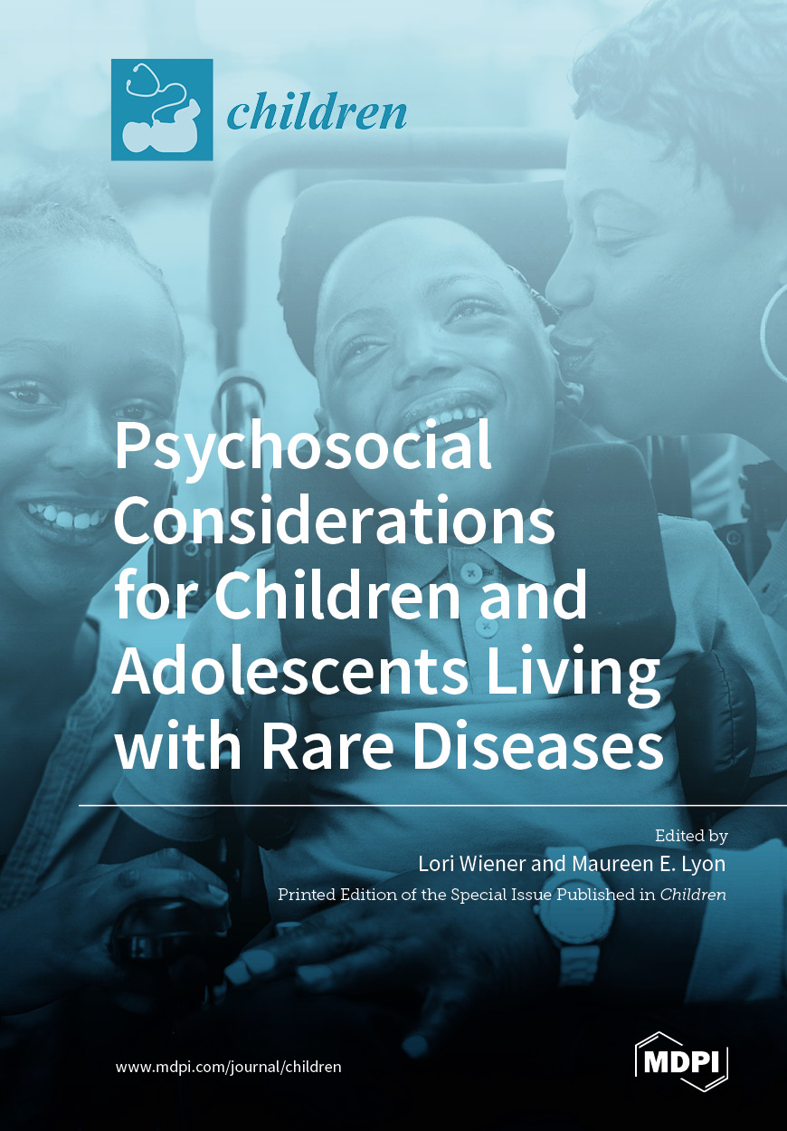 Book cover: Psychosocial Considerations for Children and Adolescents Living with Rare Diseases