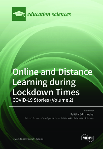 Book cover: Online and Distance Learning during Lockdown Times