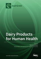 Special issue Dairy Products for Human Health book cover image