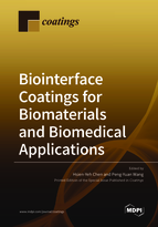 Special issue Biointerface Coatings for Biomaterials and Biomedical Applications book cover image