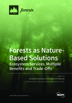Special issue Forests as Nature-Based Solutions: Ecosystem Services, Multiple Benefits and Trade-Offs book cover image