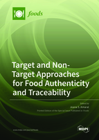 Special issue Target and Non-Target Approaches for Food Authenticity and Traceability book cover image