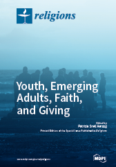 Book cover: Youth, Emerging Adults, Faith and Giving