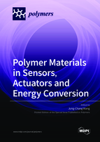 Special issue Polymer Materials in Sensors, Actuators and Energy Conversion book cover image