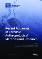 Special issue Recent Advances in Forensic Anthropological Methods and Research book cover image