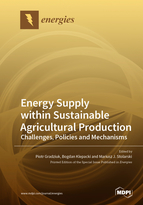 Special issue Energy Supply within Sustainable Agricultural Production: Challenges, Policies and Mechanisms book cover image