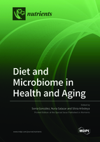 Special issue Diet and Microbiome in Health and Aging book cover image