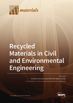 Special issue Recycled Materials in Civil and Environmental Engineering book cover image