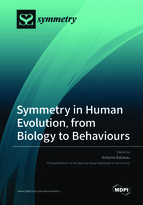 Special issue Symmetry in Human Evolution, from Biology to Behaviours book cover image