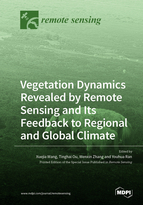 Special issue Vegetation Dynamics Revealed by Remote Sensing and Its Feedback to Regional and Global Climate book cover image